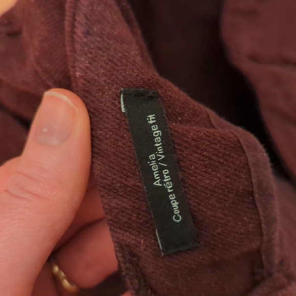 Frank & Oak Plum Amelia Balloon Pants - Picture 6 of 10